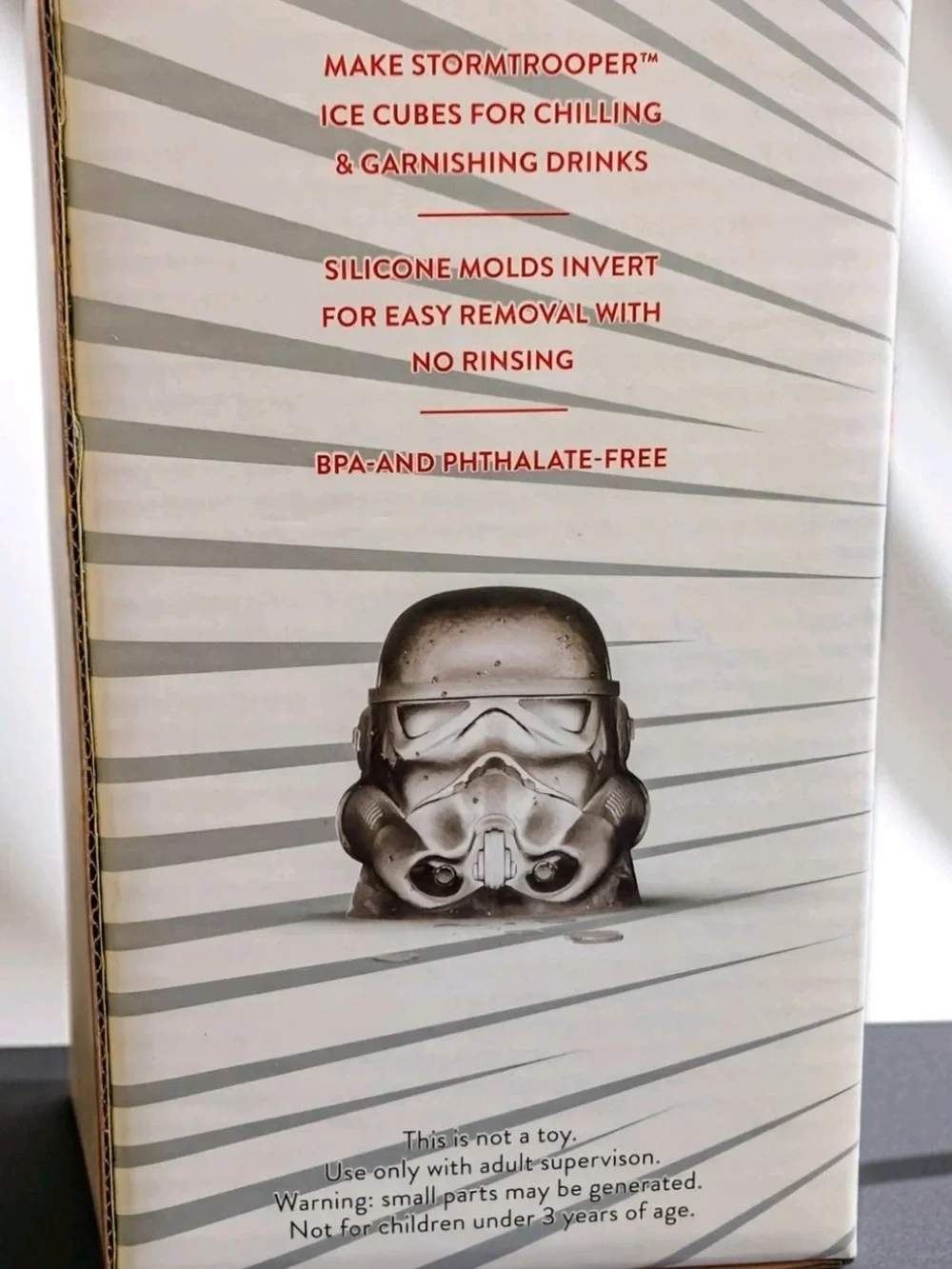 Williams Sonoma Star Wars Stormtrooper Silicone Ice Cube Set of 2
